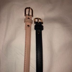 Set of 2 Thin Belts